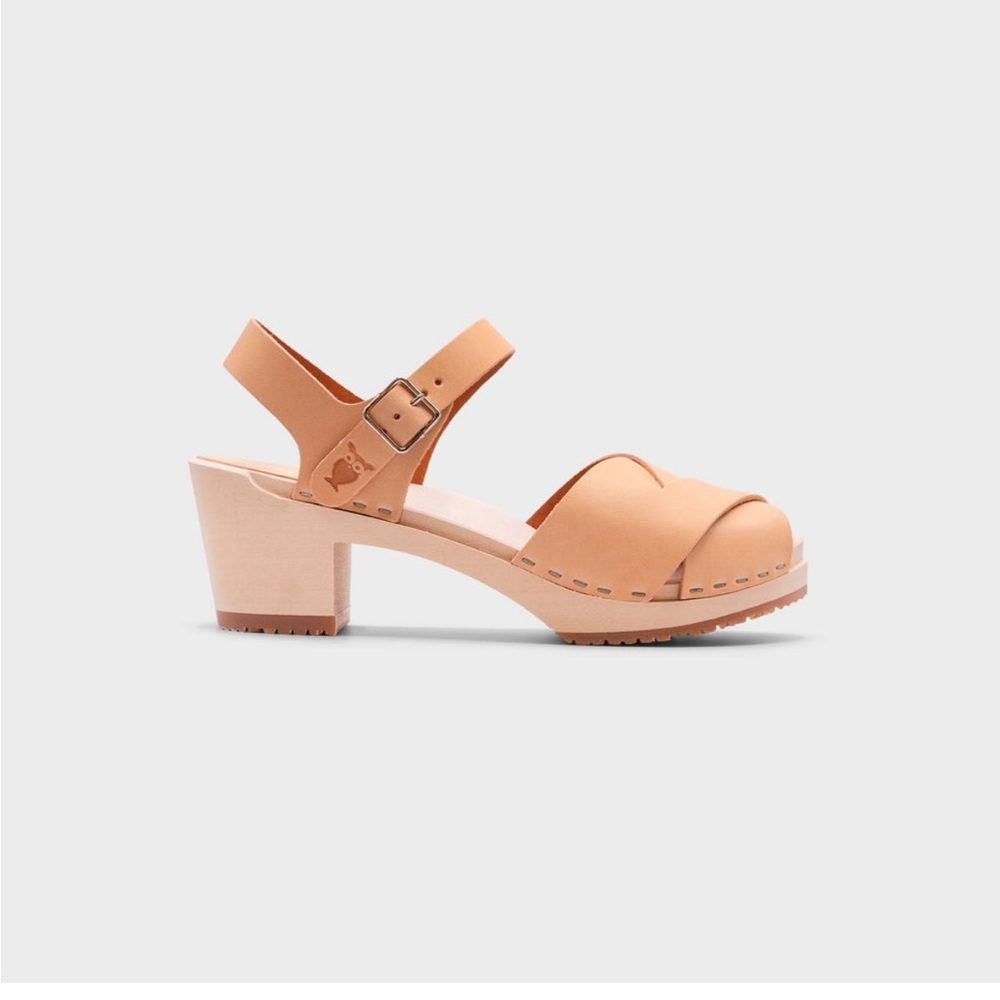 Never worn Tan Leather Women's Sandals